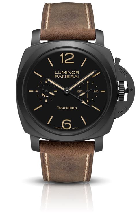 Panerai PAM00396 – Luminor 1950 Tourbillon GMT Ceramica